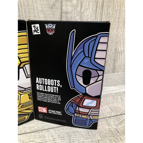 DZNR Optimus Prime Transformers Yume What’s Inside Edition #01 #02 Bumblebee New - Picture 5 of 9